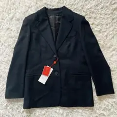 【PIACENZA】新品未使用　テーラードジャケット　ウール100% M 黒