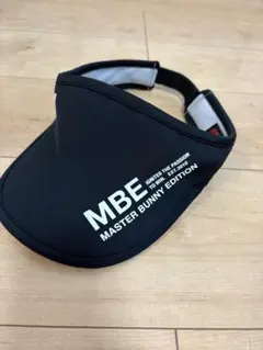 美品　MASTER BUNNY EDITION ゴルフ バイザー ブラックのサムネイル