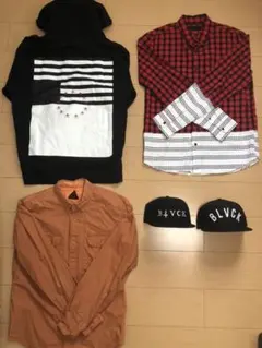 ブラックスケール　5点セット販売　キャップ シャツ　パーカー
