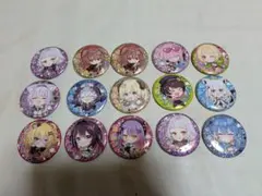 Vtuber 缶バッジ 15個セット (2種類ダブリあり)