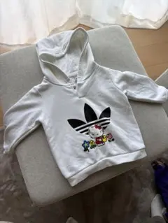 adidas Hello Kitty フード付きトレーナー 80