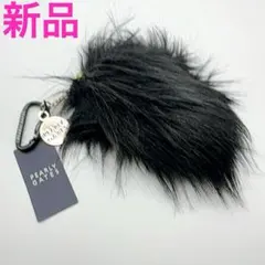 펄리 게이츠 볼 파우치 블랙 블랙 퍼 신품 볼 케이스 카라비나 포함