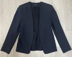 【coro様専用】theory ノーカラージャケット ネイビー