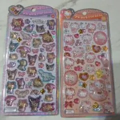 うるちゅるポップシール　サンリオ　日焼け
