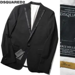 新品DSQUARED2 ディースクエアード ピークドラペルスモーキングジャケットのサムネイル
