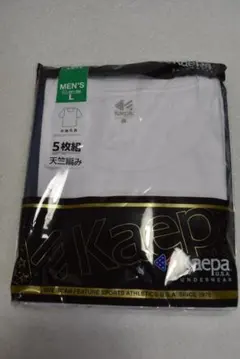 ワ*ん様 Kaepa メンズ Lサイズ 半袖Tシャツ 5枚組中3枚　アンダーウエのサムネイル