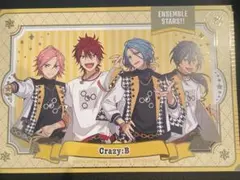 あんスタ　GiGO ノベルティ　箔押しユニットポストカード　Crazy:B