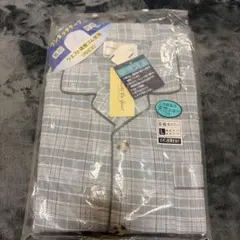 新品 メンズ パジャマ 長袖 Lサイズ チェック柄