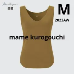 【ユニクロ×マメクロゴウチ】ヒートテックブラタンクトップ M