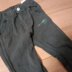 キッズ ロングパンツ 長ズボン ダークグレー