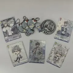 カラフルピーチ　ヒロ グッズセット 缶バッジ キーホルダー カード