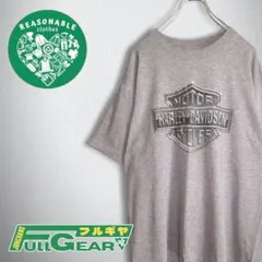 US古着 半袖 Tシャツ ハーレーダビッドソン グレーメンズ XLサイズ相当