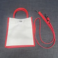 美品　ディーゼル　ショルダーバッグ　ショッパー　2way キャンバス　レザー
