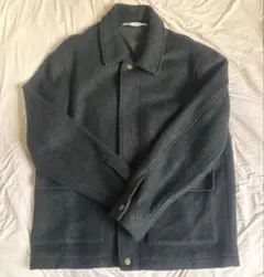 ZARA メンズ　ジャケット　アウター(深緑)