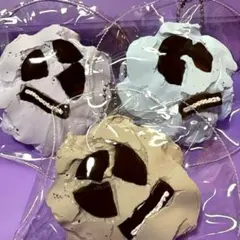 可愛いスクイーズ 3点セット まとめ売り チョコレートクリーム