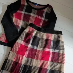 BLUE LABEL CRESTBRIDGE チェック セットアップ 38