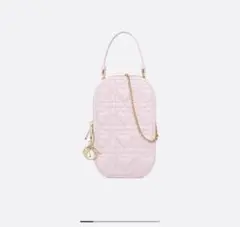 ディオール LADY DIOR フォンホルダー ハート ピンクのサムネイル