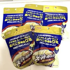 메이지 에셀 슈퍼컵 슈퍼 바닐라 맛의 구미 5 봉지 세트
