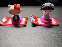 ハローキティ コラボレーション チョコエッグ 70年代・昭和アイドル風