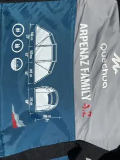 Quechua ARPENAZ FAMILY 4.2 キャンプテントのサムネイル
