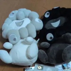 ミャクミャク　お手玉S　白黒のサムネイル