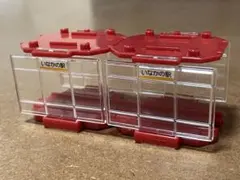 カプセルプラレール　立体ステーション(赤) いなかの駅