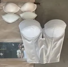 【美品】bridal bloom ショートビスチェD65