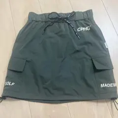 CPHG レディース ゴルフスカート カーキ
