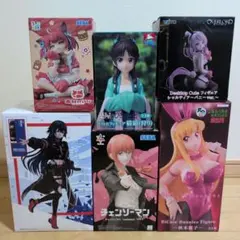 ㉝　美少女フィギュア　プライズ　まとめ売り　6個セット
