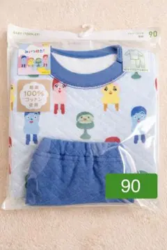 新品未開封 ユニクロ キルトパジャマ 90cm みいつけた 冬用