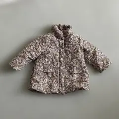 Biquette Club 花柄中綿コート 90