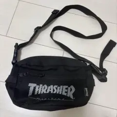 THRASHER ショルダーバッグ ブラックのサムネイル
