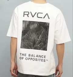 RVCA ルーカ M パーム ボックス 半袖 バックプリントTシャツ