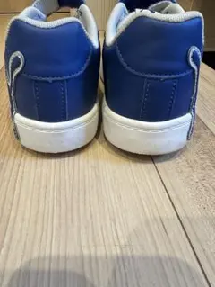 Puma スニーカー 青/オレンジ ベルクロ付き　20センチ