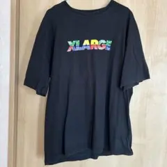 XLARGE ブラック オーバーサイズ Tシャツ