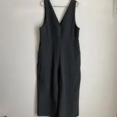 Ｖネックサロペット　ユニクロ　UNIQLO L サイズ