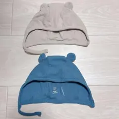 Baby GAP 아기 모자 (곰 귀 포함) 2피스 세트 3-6개월