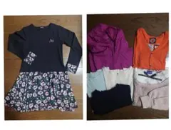 140 女の子 ワンピース トップス セット まとめ売り