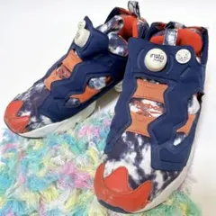 【アトモス × リーボック】インスタポンプ フューリー カレッジエイト ネイビー