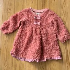 BRANSHES ピンク フリース トップス 100