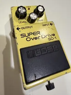 BOSS SD-1 #0300 銀ネジ 1stロット 81年製 - メルカリ