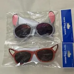 ディズニー ズートピア サングラス ニック&ジュディ 2点セット