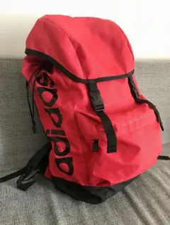 値下げ【美品】adidas★リュックサック フラップ 林間学校・臨海学校・登山に