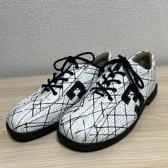 No,192【美品】フィンコンフォート　スニーカー　ゴルフ　スポーツ23.5cmのサムネイル