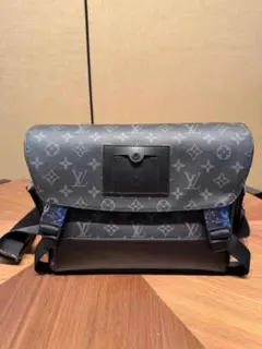 Louis Vuitton メッセンジャーバッグ グレー/ブラック