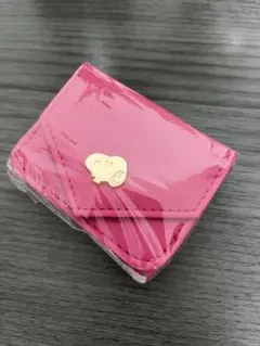 SNOOPY スヌーピー 三つ折り財布 ピンク ミニ財布