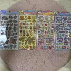 うるちゅる POP SEAL 4枚セット なっとうちゃん まじかるみゅーちゃん