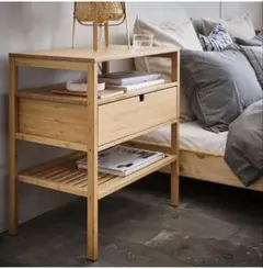 IKEA イケア クロノーレン サイドテーブル パイン材 39x32x55cm - メルカリ