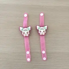 キミとアイドルプリキュア 映画特典 ライト 2個 リストバンド型 点灯確認済