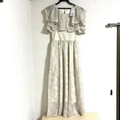 マジェスティックレゴン　ダブルカラーコルセットワンピース　ベージュ　新品